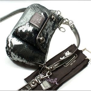 Coach Poppy Sequin Swing Bag