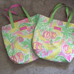 2 beach bags