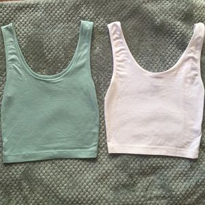 *Bundle* Two PacSun cropped tanks
