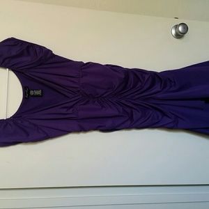 Purple dress