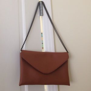 J.Crew Brown Leather Handbag