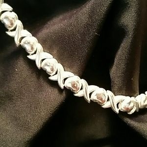 Sterling Silver XO Bracelet