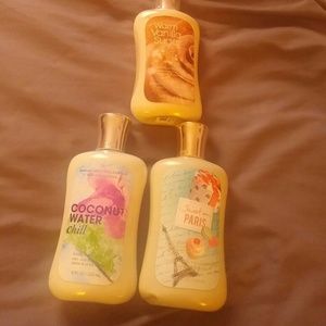 Bath and body works lotions