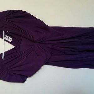 Purple dress