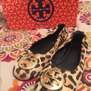 Tory Burch Leopard Flats
