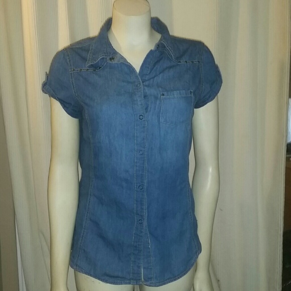 Denim shirt