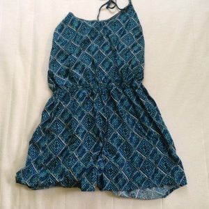 Open back romper
