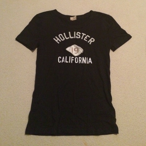 Navy blue hollister T-shirt