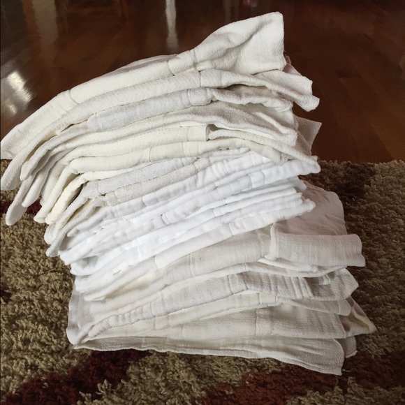 Cloth diaper prefolds