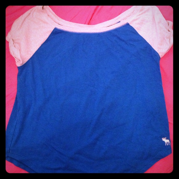 A&F blue shirt