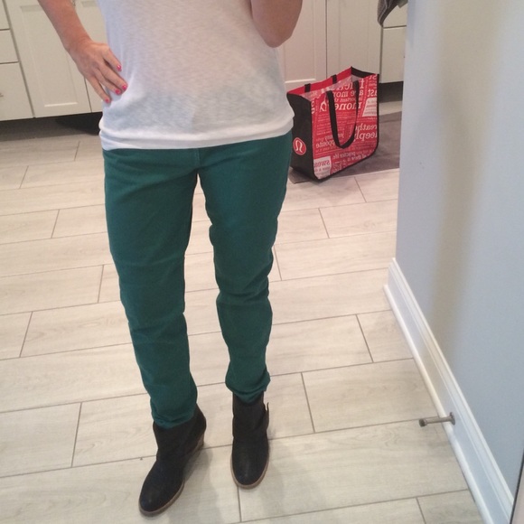 Current/Elliott Denim - Current/Elliott green skinny jeans sz 29 Current/Elliott Denim - Current/Elliott green skinny jeans sz 29