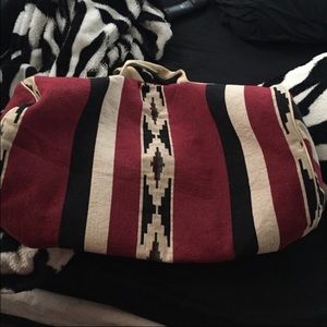 Tribal Print Oversize Duffle
