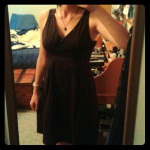 Chocolate brown dress