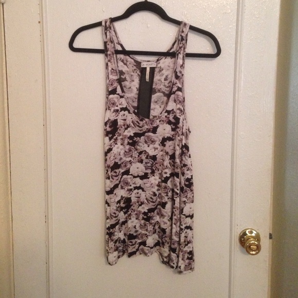 Long floral tank