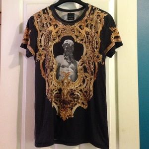 Zara goddess Versace look a like shirt