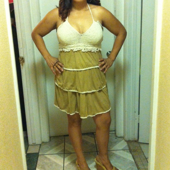 Crochet dress size L