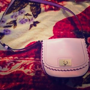 Lavender Kate Spade Scalloped Crossbody