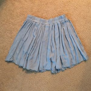Brandy Melville Blue Skater Skirt