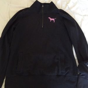 vs pink zip up