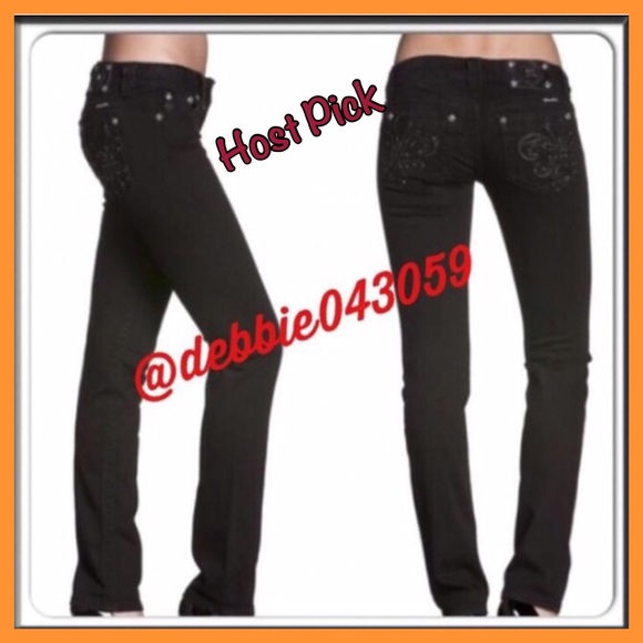 Miss Me Denim - 🌹 Host Pick Miss Me Black Skinny Jeans Size 28