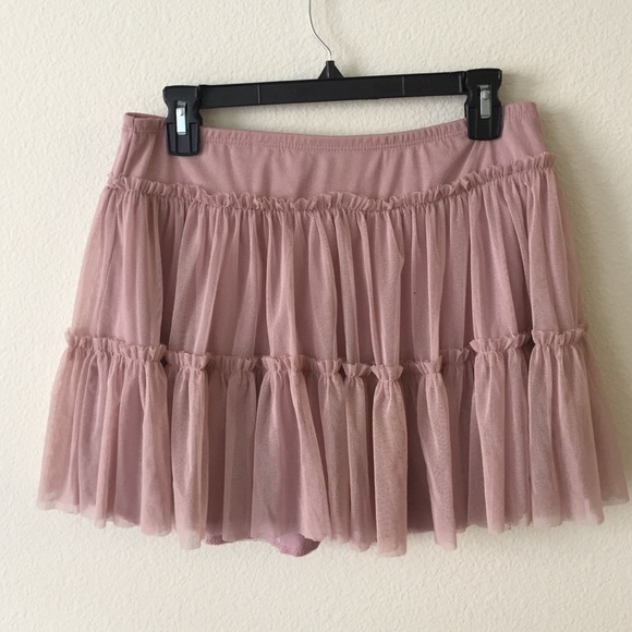 Necessary Objects Dresses & Skirts - necessary Objects Dusty Rose tulle Skirt