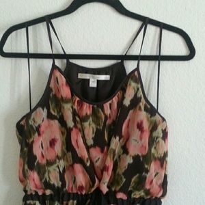 LC Lauren Conrad floral dress *NWOT*