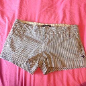 Hurley pinstripe shorts