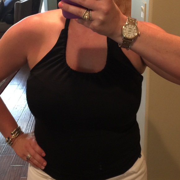 Cute black halter