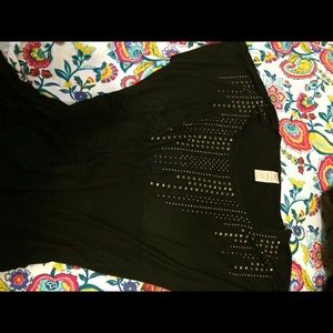 Embellished black shirt!!