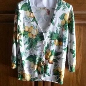 Talbots Lemon Sweater