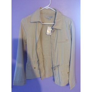 Linen Anorak jacket by Guess NWT