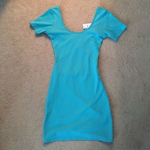 Foreign Exchange Turquoise Bodycon
