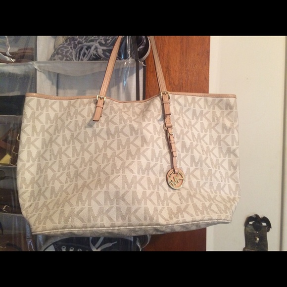 Large Vanilla MK Bag