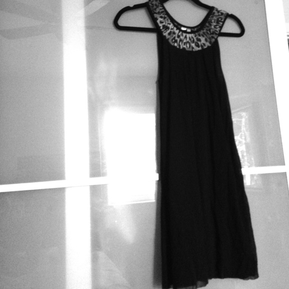 Black mesh tunic - Picture 1 of 3