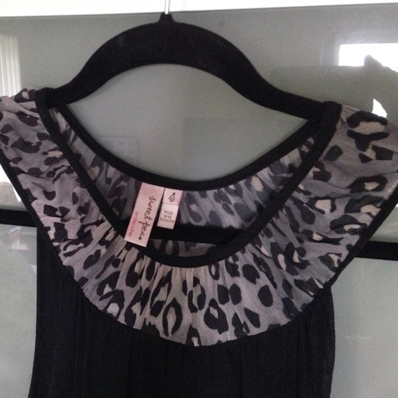 Black mesh tunic - Picture 2 of 3