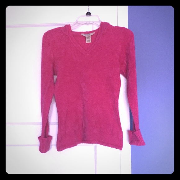 Pink Fuzzy Sweater