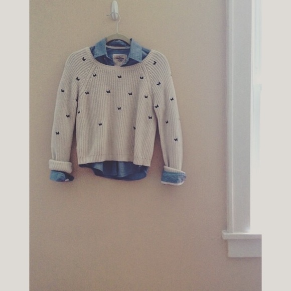 Promod Sweaters - Promod Butterfly Knitted Sweater