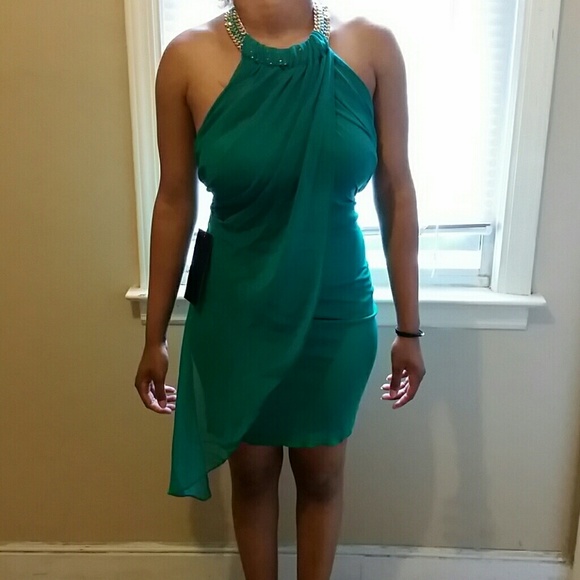Beautiful Green Evening Dress!