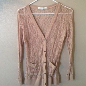 Lace cardigan