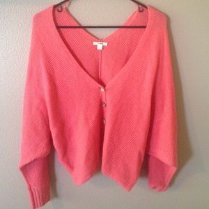 Coral sweater