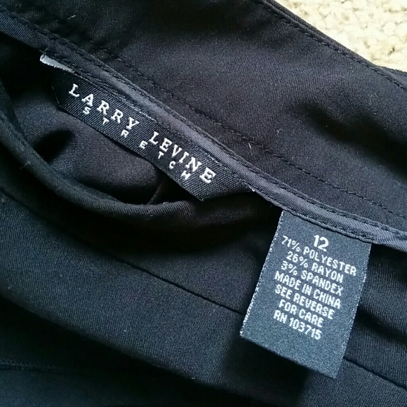 RESERVED Larry Levine Black Mermaid/Fishtail Layered Skirt - Picture 3 of 4