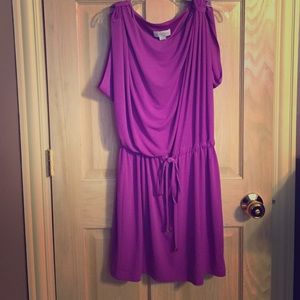 Purple Jessica Simpson dress