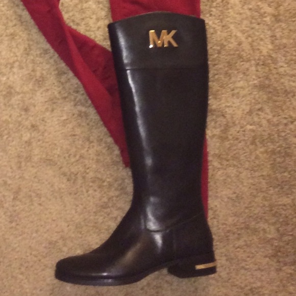 MICHAEL Michael Kors riding boots in black