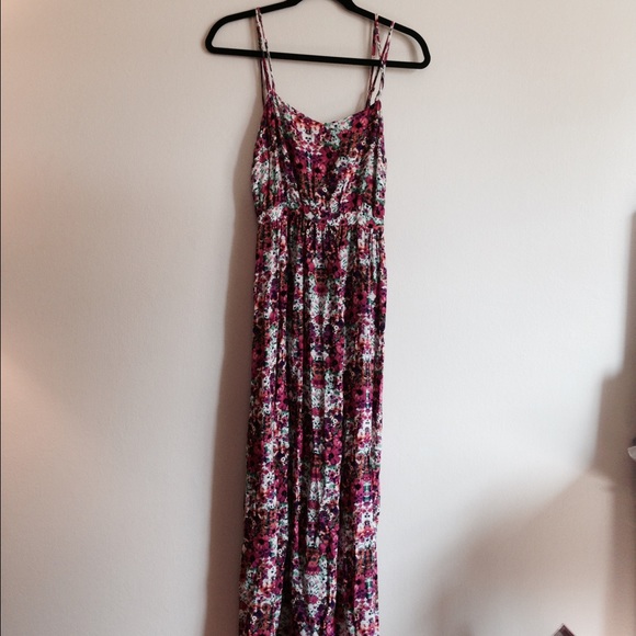 Floral Print Maxi Dress