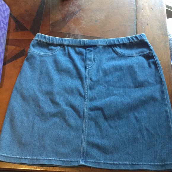 HUE JEGGING DEMIN SHIRT