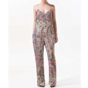 Zara paisley jumpsuit