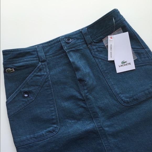 Lacoste Denim Skirt