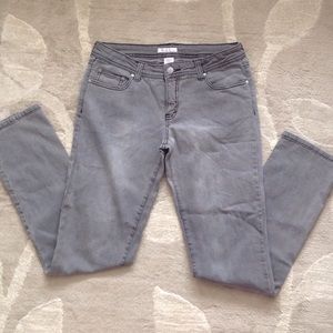 Grey Wash Skinny Leg Jeans