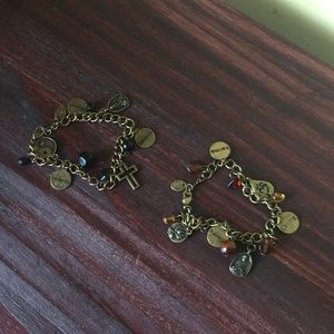 Believe and Karma Charm Bracelets