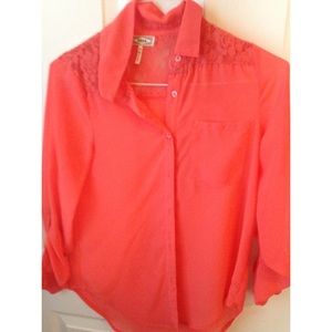 Coral shirt